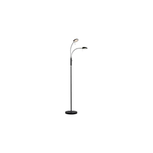 Vegas 2 arm sort gulvlampe